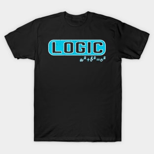 Logic - Pythagoras's Theorem Formula - Math T-Shirt